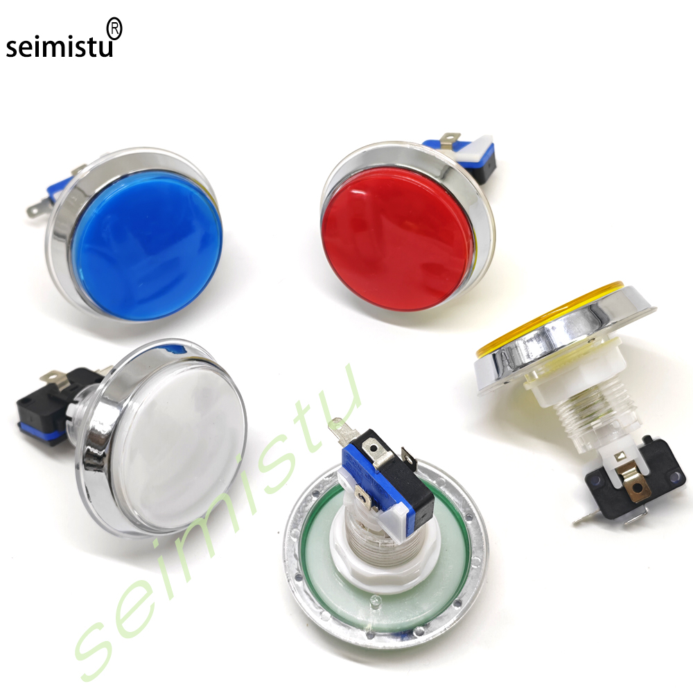 60mm Chrome 12V Flat Arcade LE - Arcade Vending & Laundry recension och pris